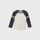 Toddler Boys' Thermal Baseball T-shirt - Cat & Jack Navy