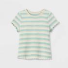Girls' Short Sleeve Mini Waffle Shirt - Cat & Jack