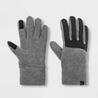 Men's Fleece Gloves - All In Motion Gray/black