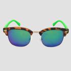 Boys' Tortoise Clubmaster Sunglasses - Cat & Jack Green