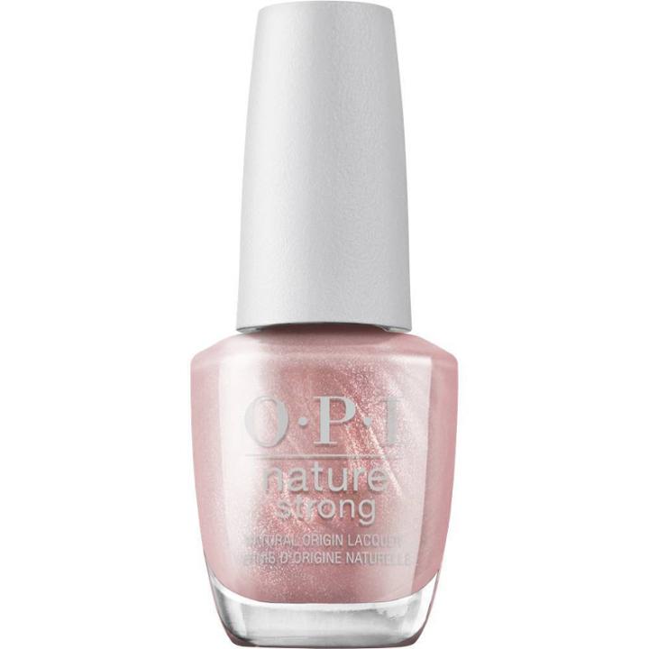 Opi Nature Strong Nail Polish - Intentions Are Rose Gold