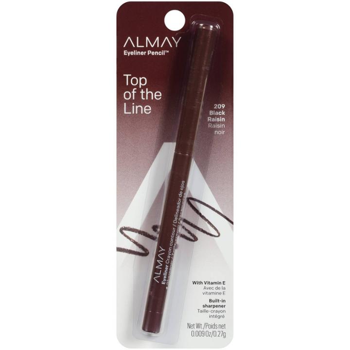 Almay Top Of The Line Eyeliner - 209 Black Raisin