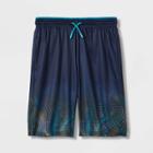 Boys' Geometric Ombre Performance Shorts 16 - All In Motion Blue