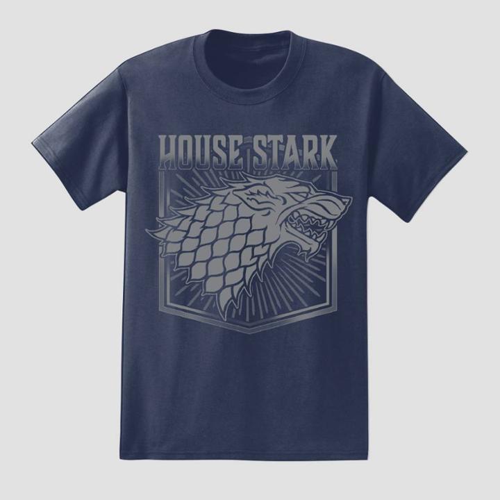 Men's Game Of Thrones Raglan Westeros Short Sleeve Graphic T-shirt Blue