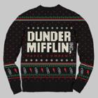 Ripple Junction Men's The Office Dunder Mifflin Ugly Holiday Sweater - Black M,