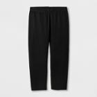 Girls' Capri Leggings Pants - Cat & Jack Black S, Girl's,