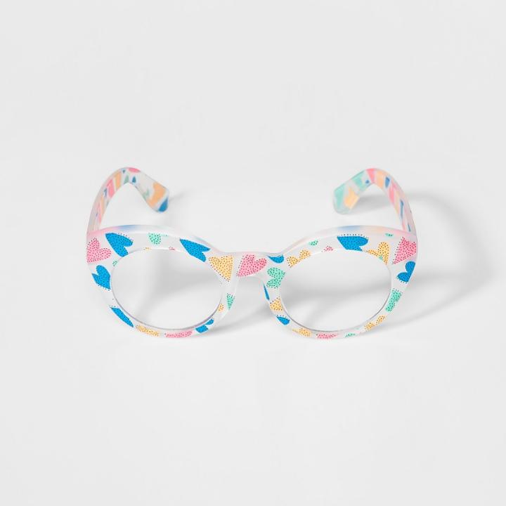Girls' Heart Print Glasses - Cat & Jack