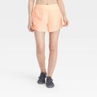 Women's Premium Knit Waistband Run Shorts - All In Motion Pale Peach