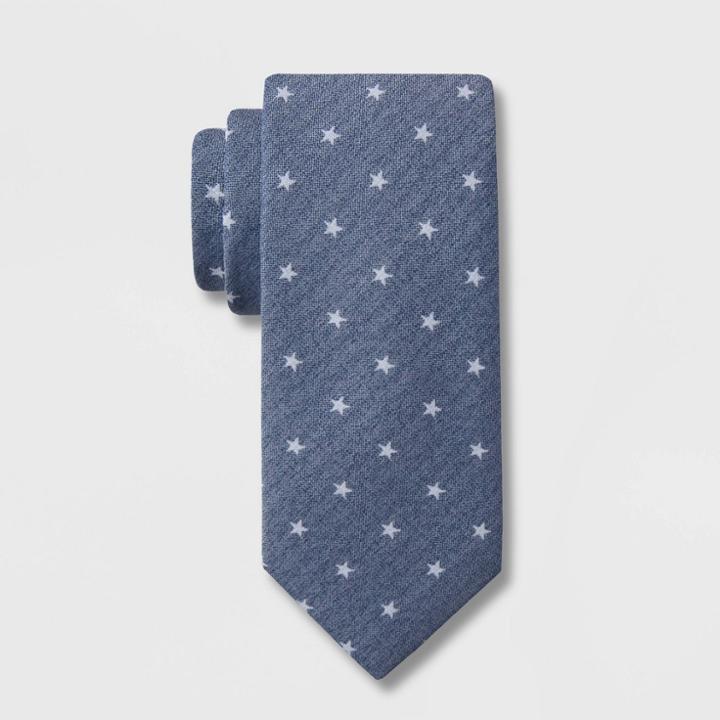 Men's Patriot Star Tie - Goodfellow & Co Navy