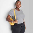 Women's Short Sleeve T-shirt - Wild Fable Gray