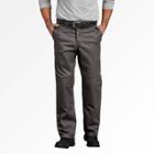 Dickies Men's Relaxed Fit Straight Double Knee Pants - Gray