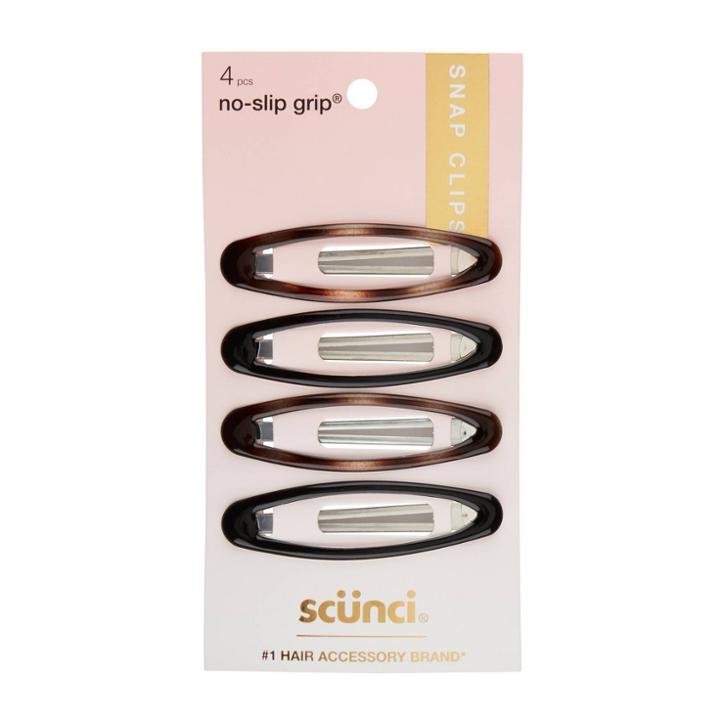 Scunci Large Snap Clips