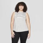 Women's Plus Size Blessed Mama Scoop Neck Tank Top - Grayson Threads (juniors') - Gray