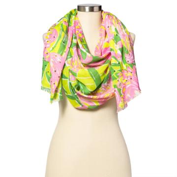 Women's Fan Dance Scarf - Lilly Pulitzer For Target, Girl's, Size: Small,
