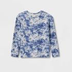 Kids' Crewneck Pullover Sweatshirt - Cat & Jack Blue