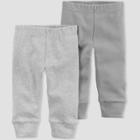 Just One You Made By Carter's Baby Boys' 2pk Pants - Little Planet By Carter's Gray