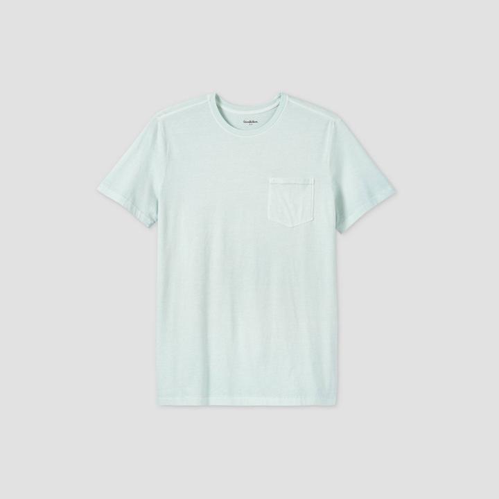 Men's Big & Tall Standard Fit Short Sleeve Crew Neck T-shirt - Goodfellow & Co Mint