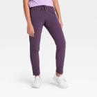 Girls' Stretch Woven Pants - All In Motion Violet Xs, Girl's, Purple