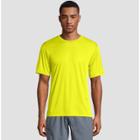 Hanes Men's Big & Tall Short Sleeve Cooldri Performance T-shirt -lime