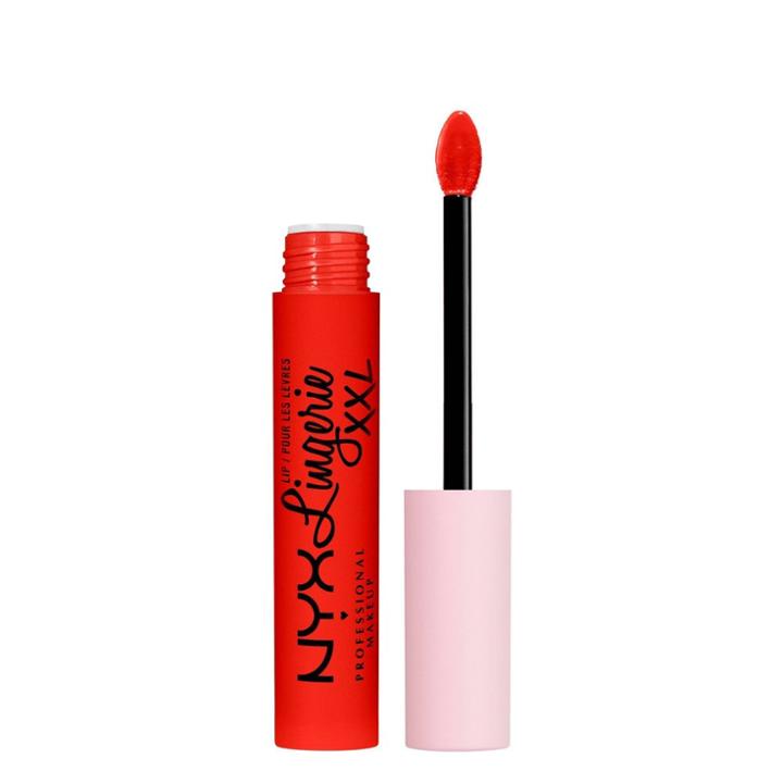 Nyx Professional Makeup Lip Lingerie Xxl Smooth Matte Liquid Lipstick - 16hr Longwear - 27 New On Fuego