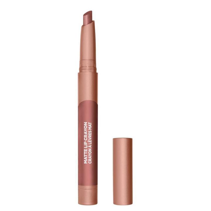 L'oreal Paris Infallible Matte Lip Crayon Lasting Wear Smudge Resistant Lavender Honey - 0.04oz, Purple Honey