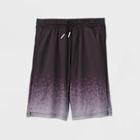 Boys' Geometric Ombre Performance Shorts - All In Motion Black
