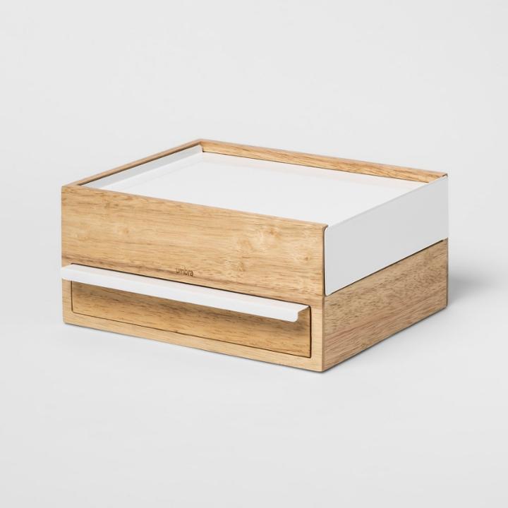 Prisma Jewelry Storage Stand Natural White - Umbra, Adult Unisex