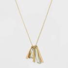 Crystal Pendant Necklace - A New Day Gold, Women's