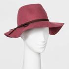 Women's Felt Panama Hat - Universal Thread Pink,