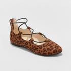 Girls' Evita Lace Up Ballet Flat - Cat & Jack 5,