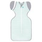Love To Dream Swaddle Wrap Up Adaptive 50/50 Transition Swaddle - Mint Stripe