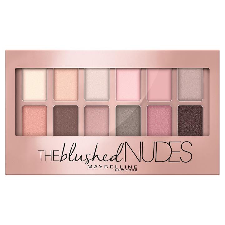 Maybelline The Blushed Nudes Eye Shadow Palette 06 0.34 Oz, 006 The Blushed Nudes