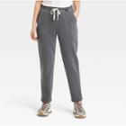 Women's High-rise Fleece Jogger Pants - Universal Thread Dark Gray
