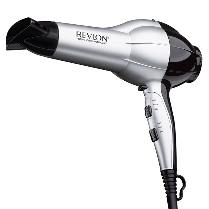 Revlon Perfect Heat Ionic Technology Shine Booster Hair Dryer, Blue