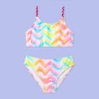 More Than Magic Girls' Chevron Tie-dye Bikini Set - More Than