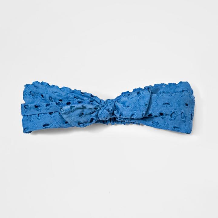Girls' Split Eyelet Headwrap - Cat & Jack Blue
