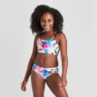 Girls' Tie Dye Shark Bikini Set - Art Class