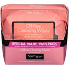 Neutrogena Oil-free Cleansing Wipes - Pink Grapefruit - 50ct/2pk, Adult Unisex