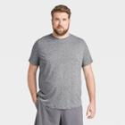 Men's Short Sleeve Soft Gym T-shirt - All In Motion Dark Gray S, Men's,
