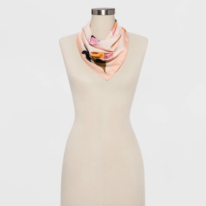 Women's Square Neckerchief - A New Day Peach, Pink