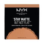 Nyx Professional Makeup Stay Matte But Not Flat Powder Foundation Nutmeg (brown)