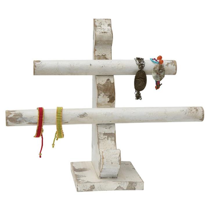 3r Studios Wood Jewelry Holder (17-3/4l), Adult Unisex, Size: