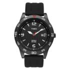 Men's Timex Watch With Resin Strap - Black T2n694jt, Blk