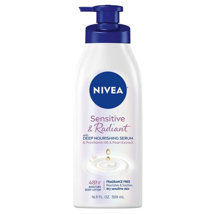 Nivea Sensitive And Radiant Body Lotion