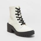 Women's Brie Combat Boots - A New Day Bone