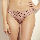 Women's Sun Coast Cheeky Bikini Bottom - Shade & Shore Tan Dot