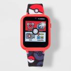 Pokemon Boys' Pokmon Interactive Watch - Black/red