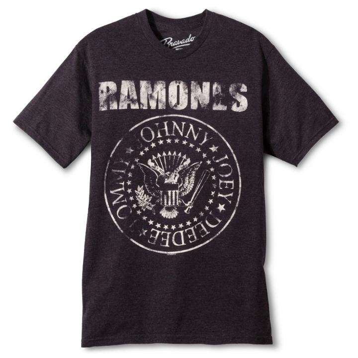 Men's Ramones T-shirt - Charcoal Heather