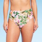 Women's Botanical Floral Print Bikini Bottom - Kona Sol