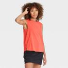 Women's Move Upf Muscle Tank Top - All In Motion Coral